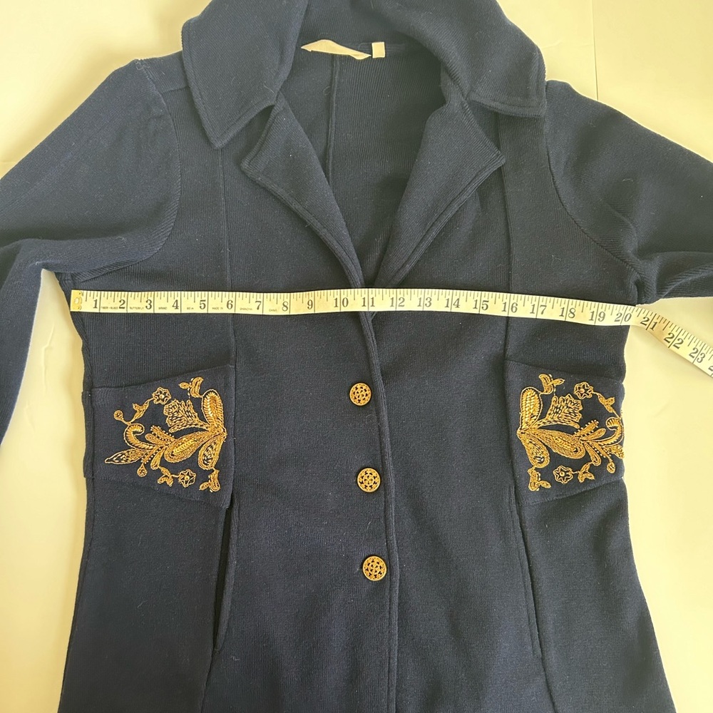 Soft Surroundings women cardigan M
Cardigan with collar - Picture 10 of 12